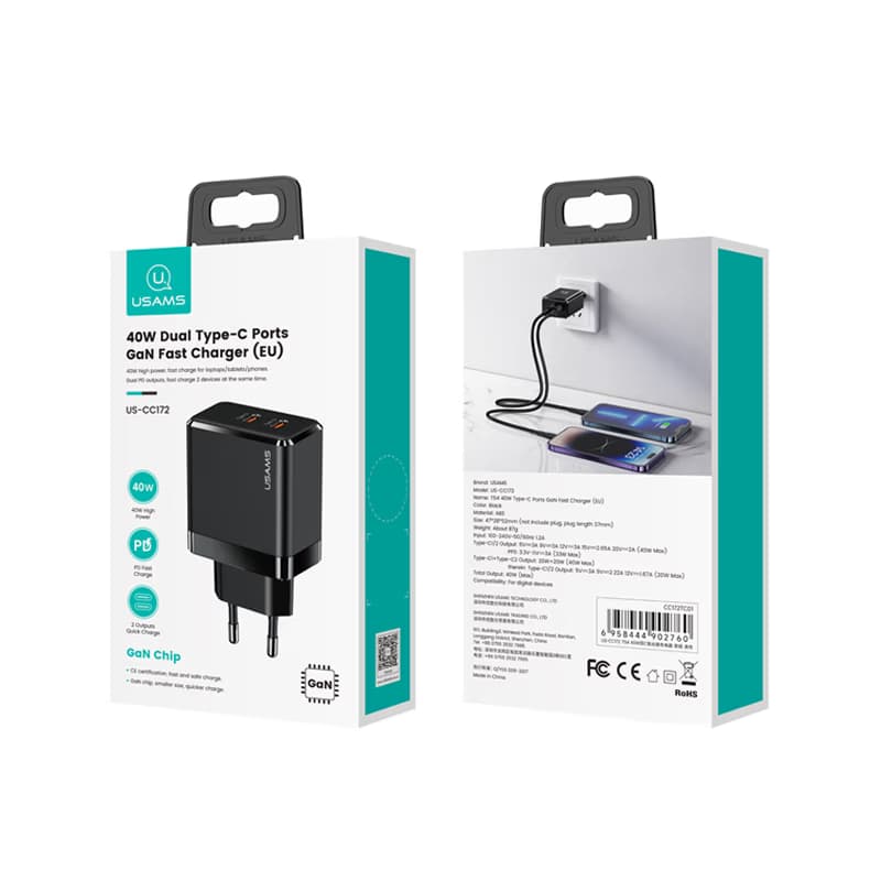 شارژر یوسمز CC172 40W — تصویر ۶