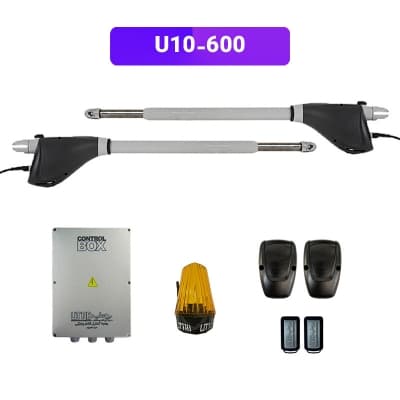 جک درب پارکینگ یوتاب U10-600 کورس 600 شفت بلند- دو لنگه — تصویر ۲