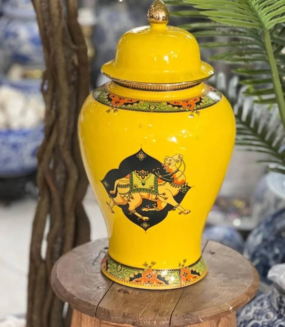 بانکه زیبای کمل سایز ۳۵ سانت — تصویر ۲