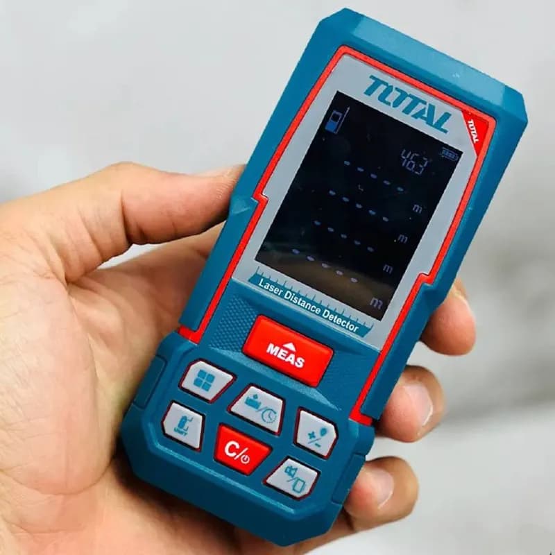 متر لیزری توتال TMT51036 برد 100 متر — تصویر ۲