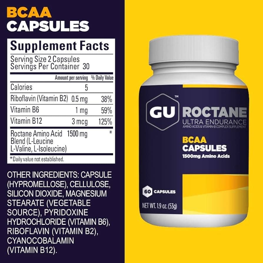 کپسول BCAA GU Roctane — تصویر ۳