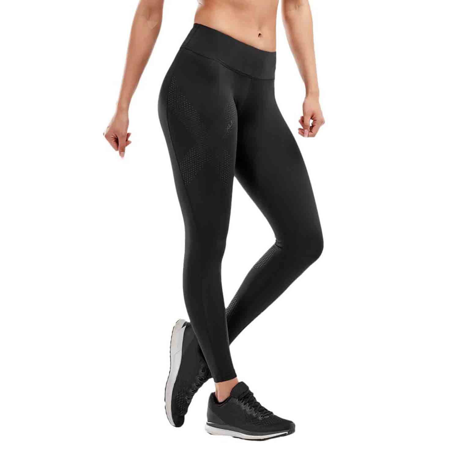 لگ ورزشی زنانه 2XU مدل Mid-Rise Compression Tights (WA2864b) — تصویر ۱۱