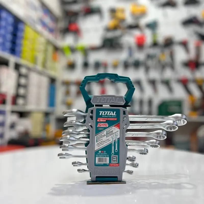 آچار یکسر رینگ توتال مجموعه 8 عددی مدل THT102286 — تصویر ۵