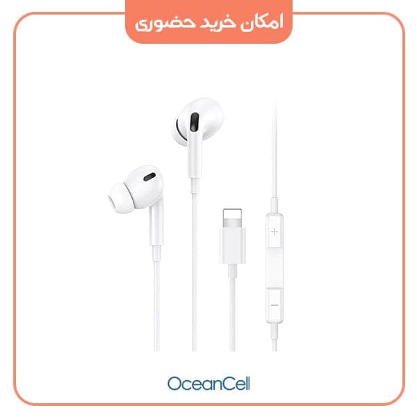 هندزفری با سیم لایتنینگ یوسمز مدل USAMS EP-41 SJ621