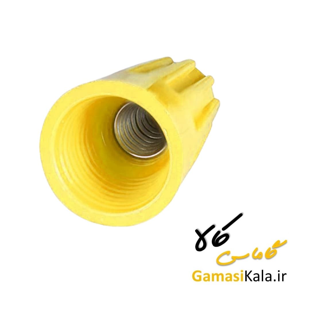 کانکتور پیچی سایز 4 زرد SP4 — تصویر ۴