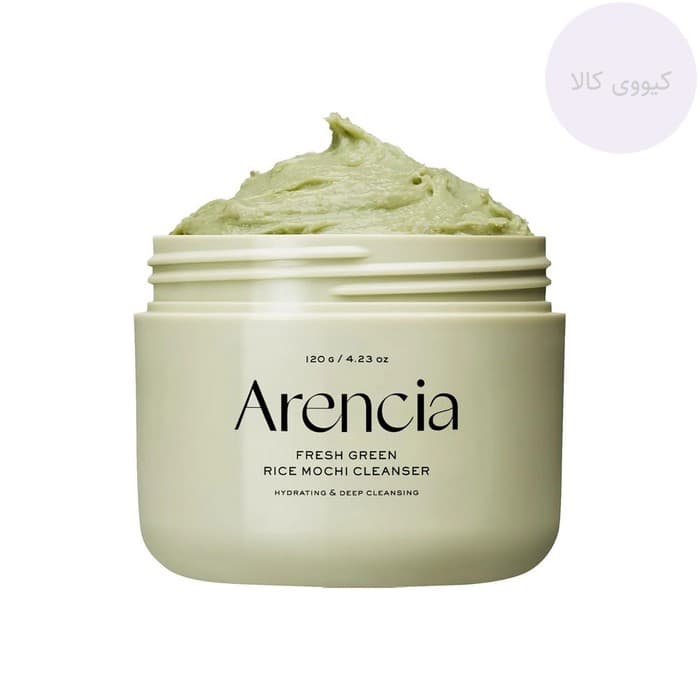 شوینده موچی برنج و چای سبز آرنسیا Arencia مدل fresh green rice mochi cleanser