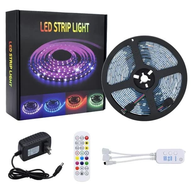 ریسه اسمارت بلوتوثی 5M RGB 5050 Smart LED Strip Light برند Zimtown — تصویر ۷