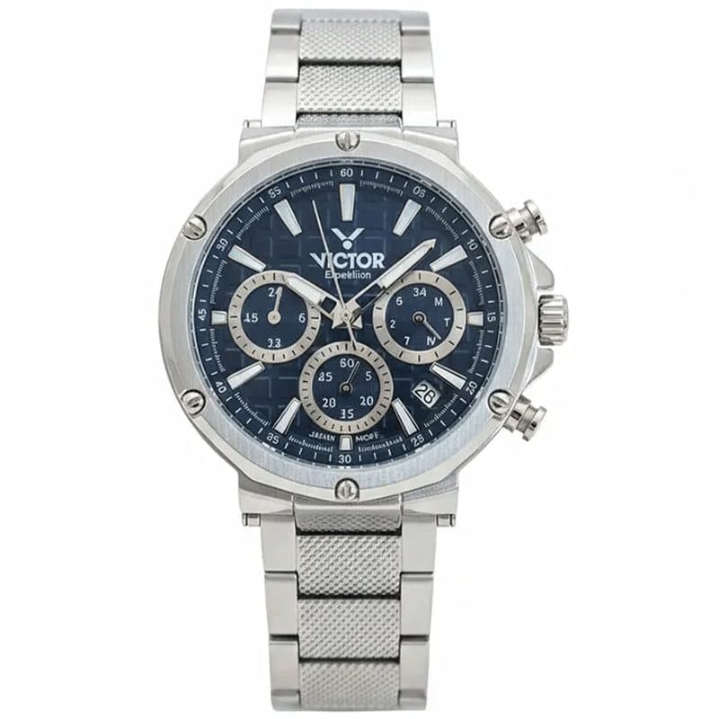 ساعت مچی مردانه بند استیل سه موتور ویکتور Victor 5798 NS