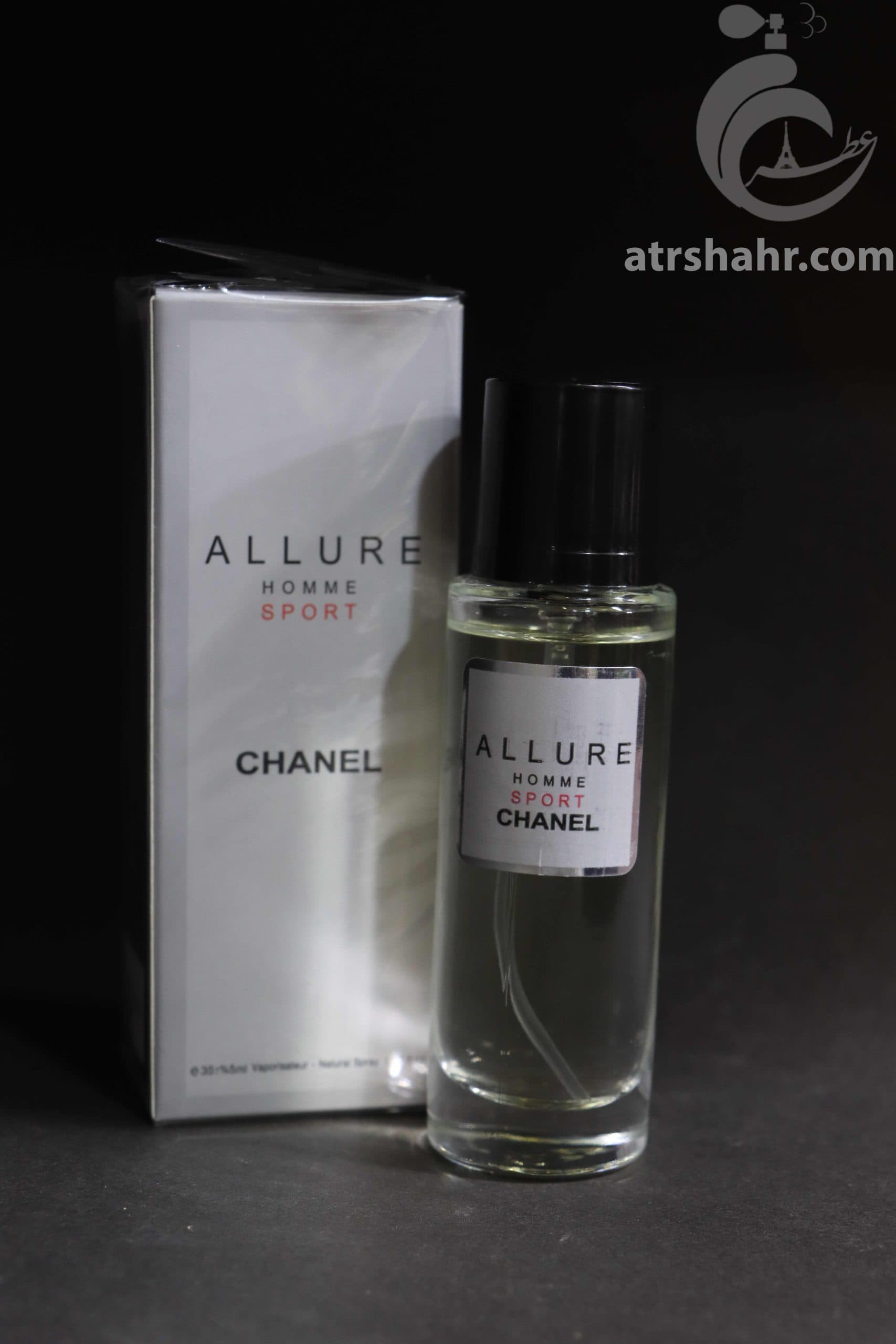 عطر جیبی مردانه نیو پرستیژ کالر مدل Allure Sport Chanel حجم 35 میلی لیتر — تصویر ۲