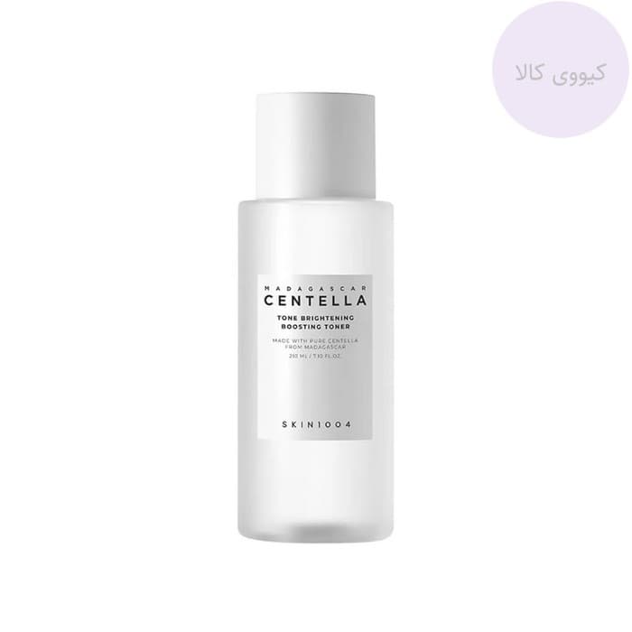 تونر بوستینگ روشن کننده سنتلا اسکین Skin 1004 مدل tone brightening — تصویر ۹