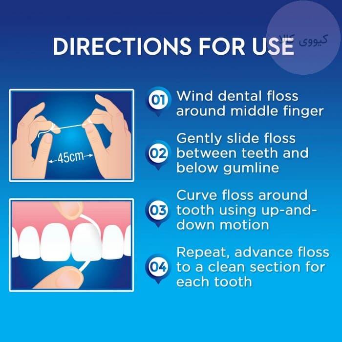نخ دندان اورال بی Oral B مدل essential floss — تصویر ۴