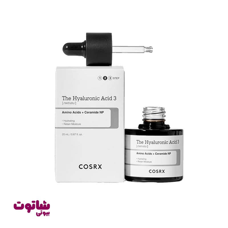 سرم آبرسان قوی کوزارکس مدل the hyaluronic acid 3 حجم 20 میل — تصویر ۲