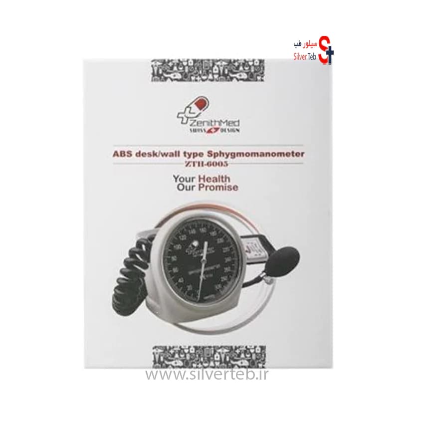 فشارسنج عقربه ای زنیت مد مدل ZTH-6005 رومیزی و دیواری گرد — تصویر ۶