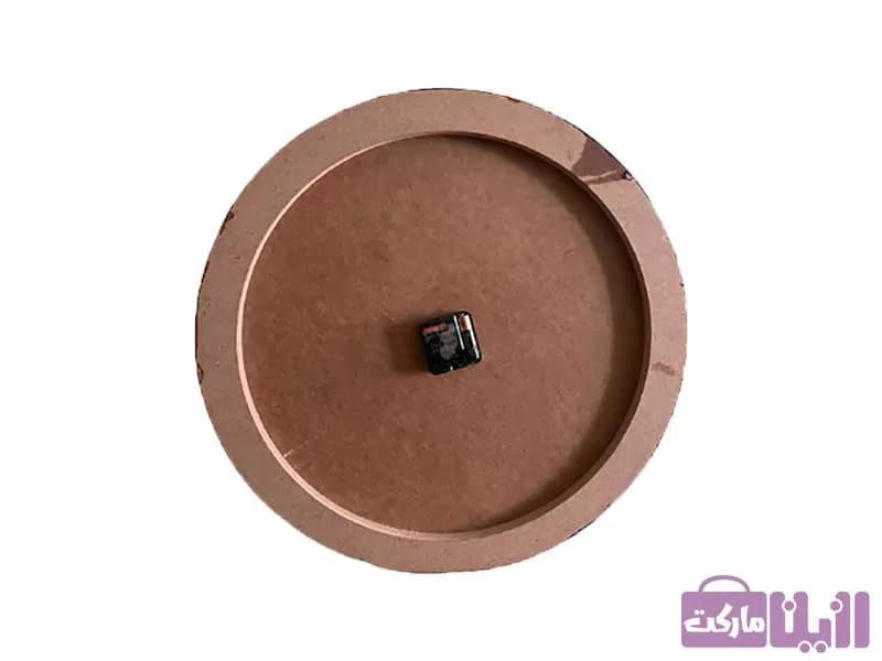 ساعت دیواری رزینی طرح دریا(صورتی) کد C121 (RM) — تصویر ۷