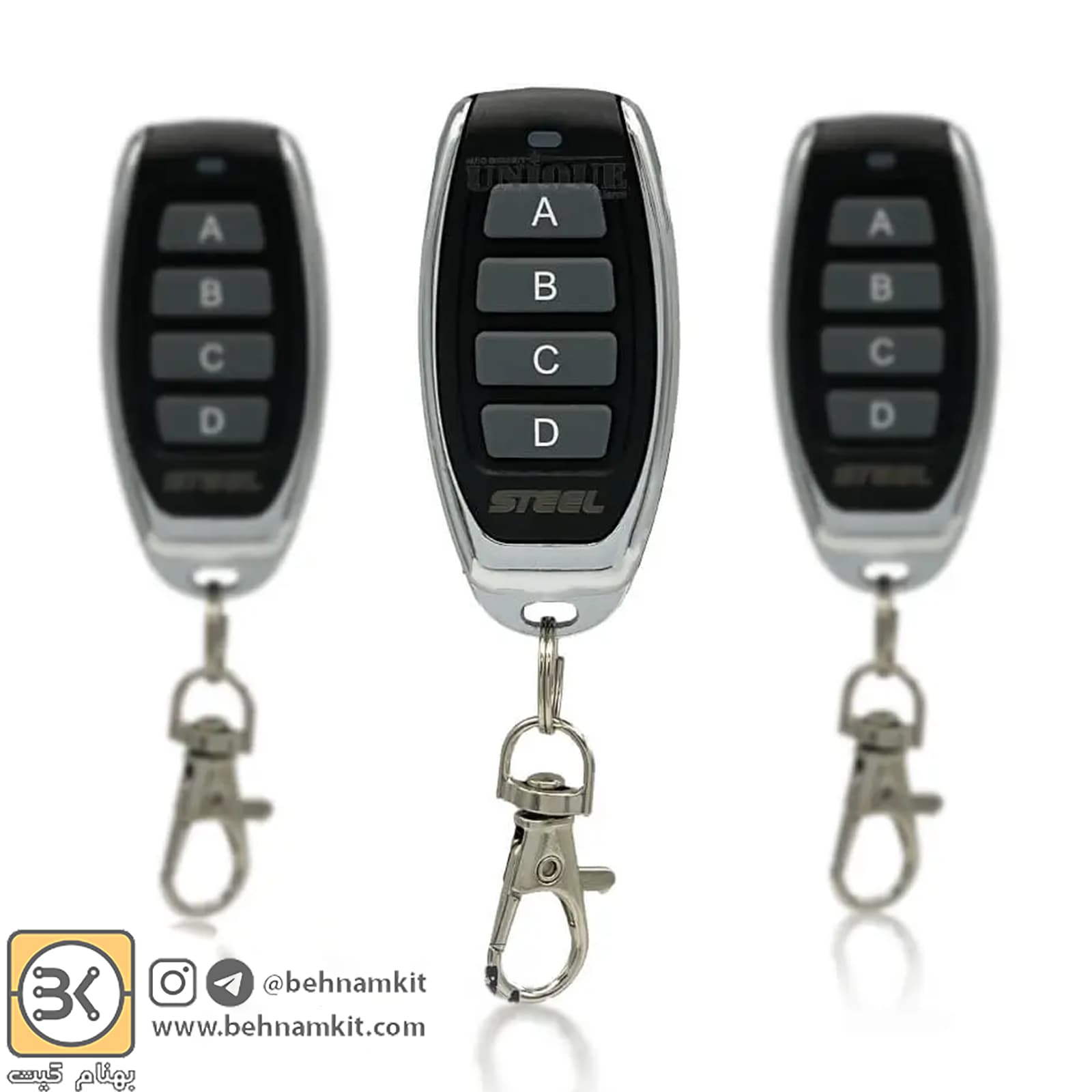 کنترل از راه دور بلوتوث کاسیو، فرکانس 433 مگاهرتز — تصویر ۲