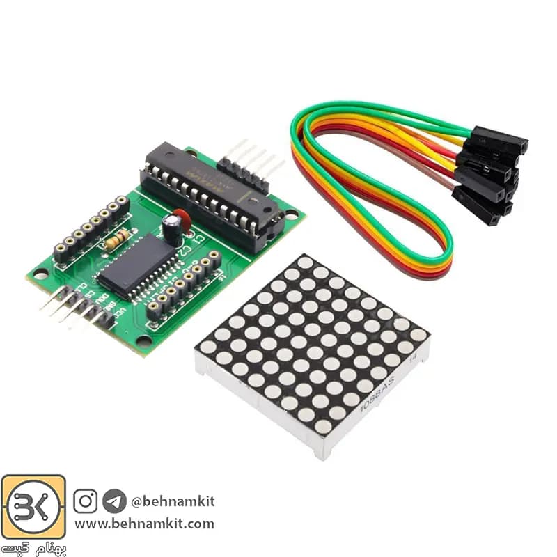 ماژول نمایشگر دات ماتریس 8×8 — تصویر ۶