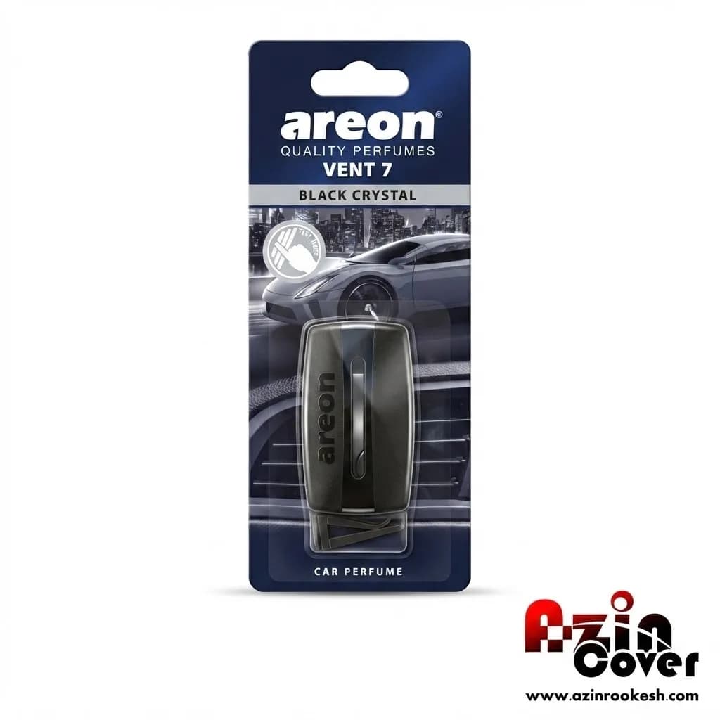 خوشبو کننده دریچه کولر خودرو AREON با رایحه بلک کریستال