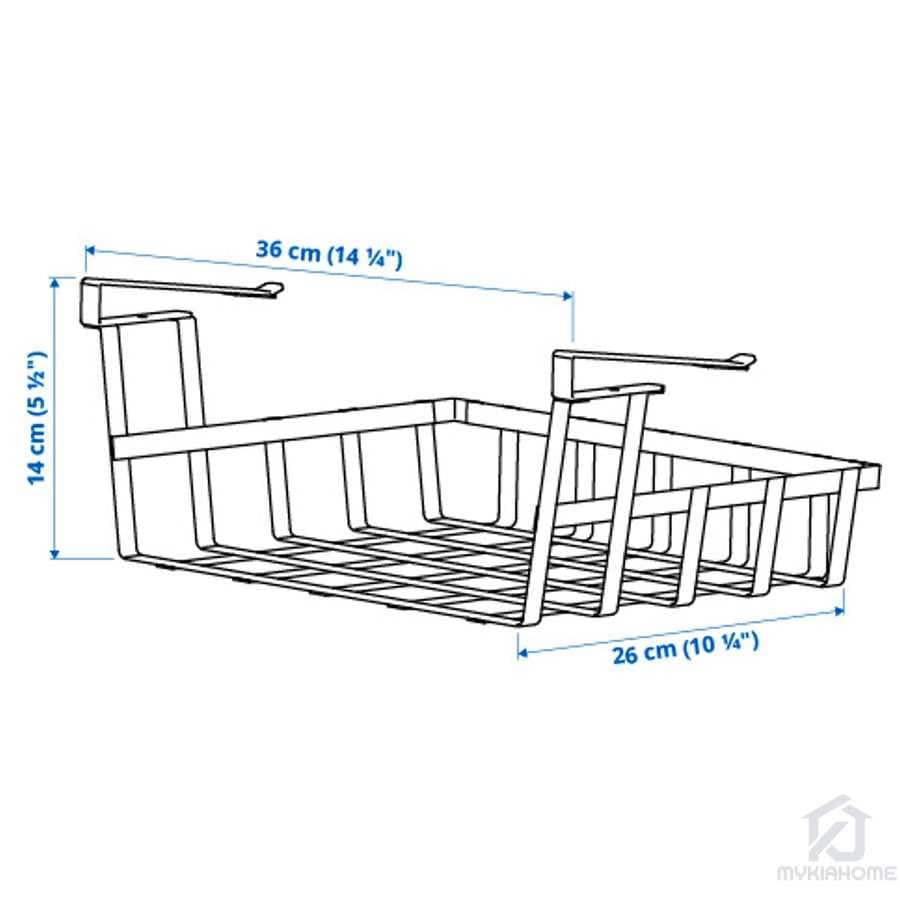سبد آویز کابینت ایکیا مدل PALYCKE — تصویر ۱۲