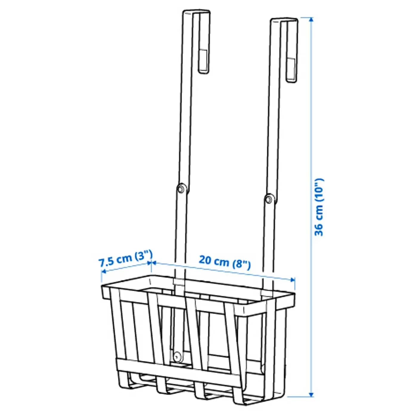 سبد آویز کابینت ایکیا مدل PALYCKE — تصویر ۴