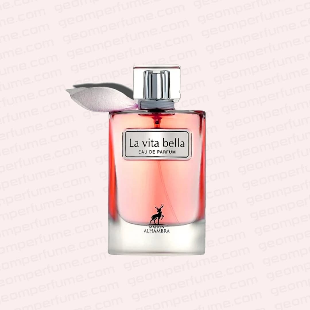 عطر ادکلن الحمبرا لا ویتا بلا (مشابه لانکوم لاویه است بله) | Alhambra La Vita bella — تصویر ۵