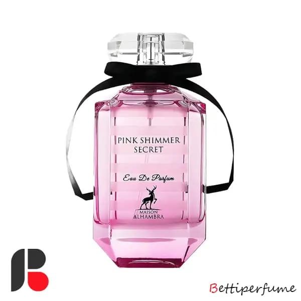 عطر ادکلن الحمبرا پینک شیمر سکرت (مشابه ویکتوریا سکرت بامب شل) | Alhambra Pink Shimmer Secret — تصویر ۵
