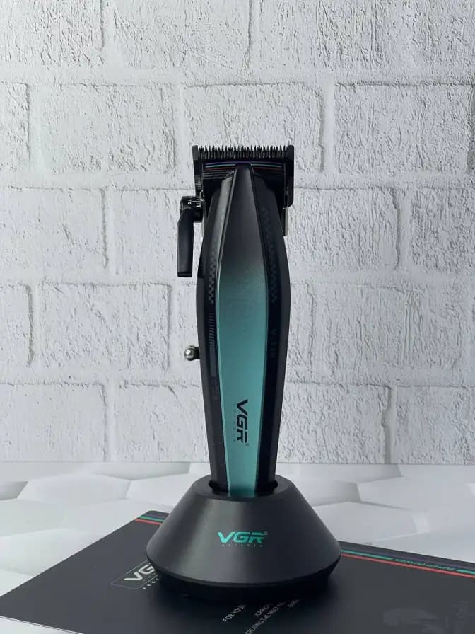 ماشین اصلاح حجم زن وی جی ار مدل VGR V-270 اصل اورجینال رنگ زرد آبی موجود — تصویر ۳