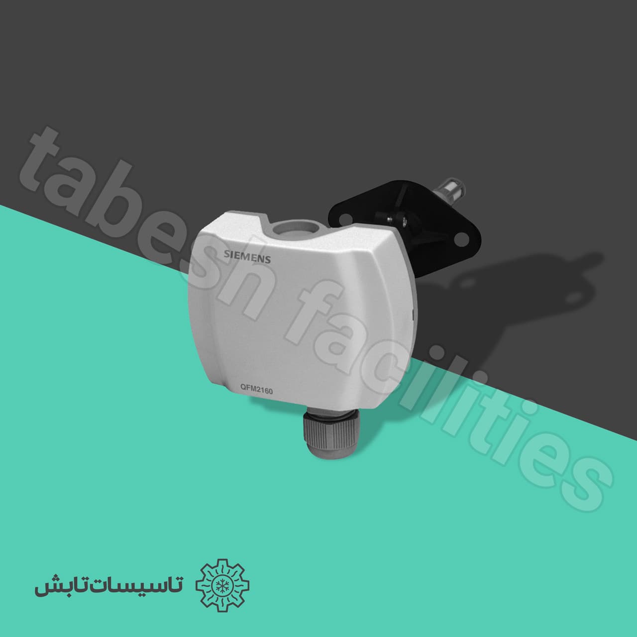 سنسور دما و رطوبت کانالی زیمنس مدل Siemens QFM4171 — تصویر ۲