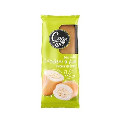 ساندویچ باگتپیچ الویه مرغ و سبزیجات 280گ کاپو — تصویر ۲