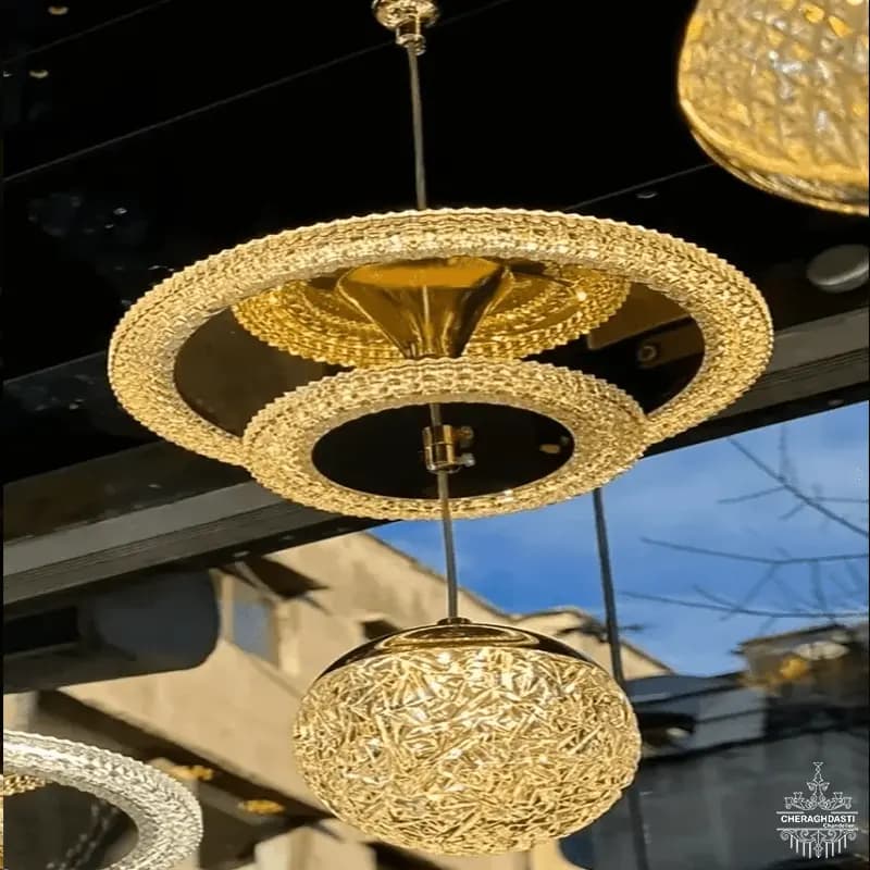 لوستر آویز مدرن کروشا کد M1048 — تصویر ۶
