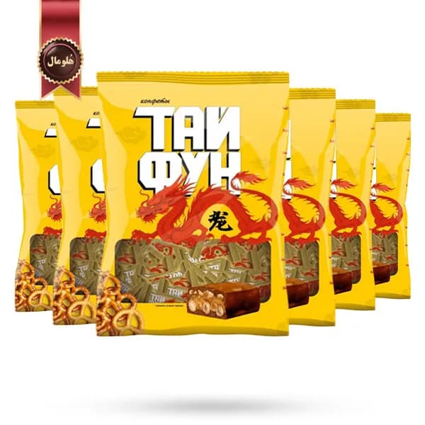 6 بسته شکلات ژاکو Zhako مدل تایفون Taifun وزن 500 گرم (اورجینال) — تصویر ۲