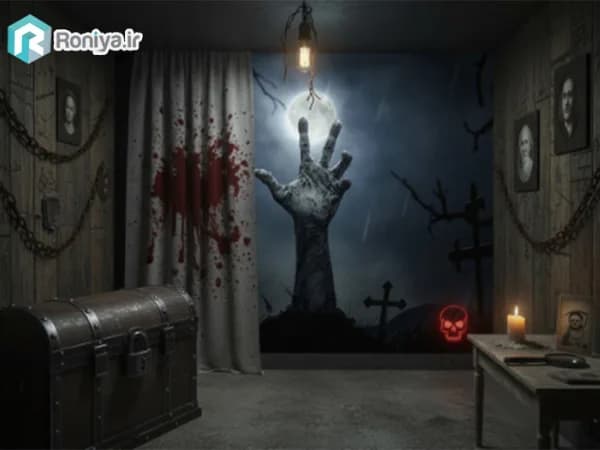 پوستر دیواری ترسناک برای سینما ترس