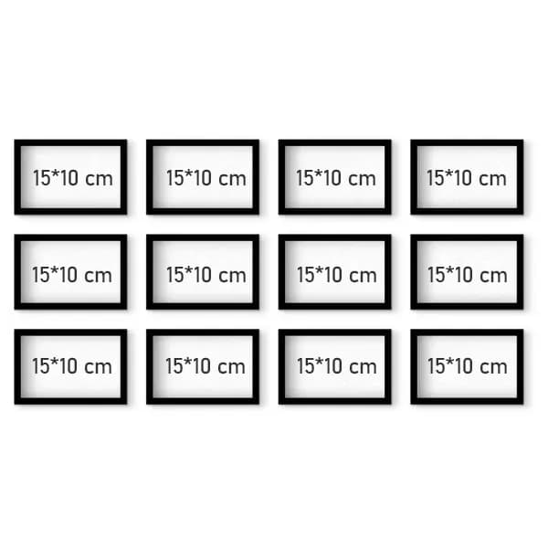 قاب عکس مدل 1015 مجموعه 12 عددی — تصویر ۲