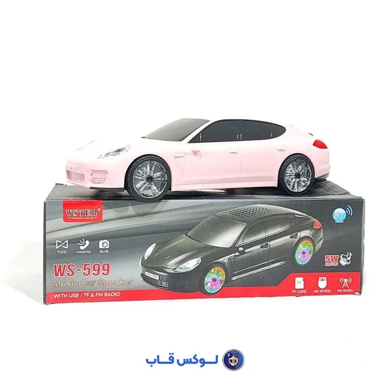 اسپیکر بلوتوثی قابل حمل طرح ماشین وستر مدل WS-599 — تصویر ۶