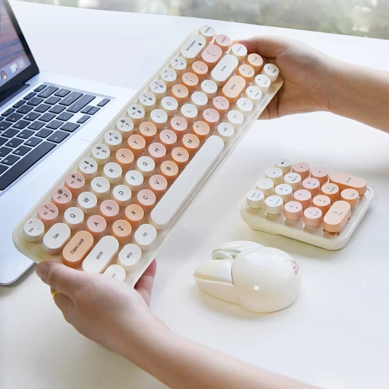 کیبورد و موس بیسیم MOFI مدل I MAX مینیمال نامپد — تصویر ۲