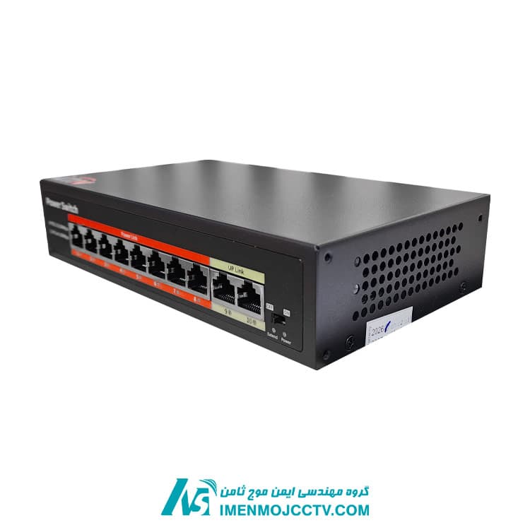 سوییچ شبکه ایمن ویو مدل SW-802S — تصویر ۴