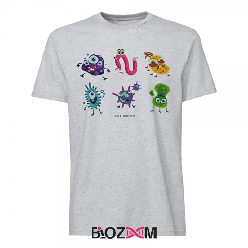تیشرت طرح mold monster زیست شناسی – کد 161 — تصویر ۴