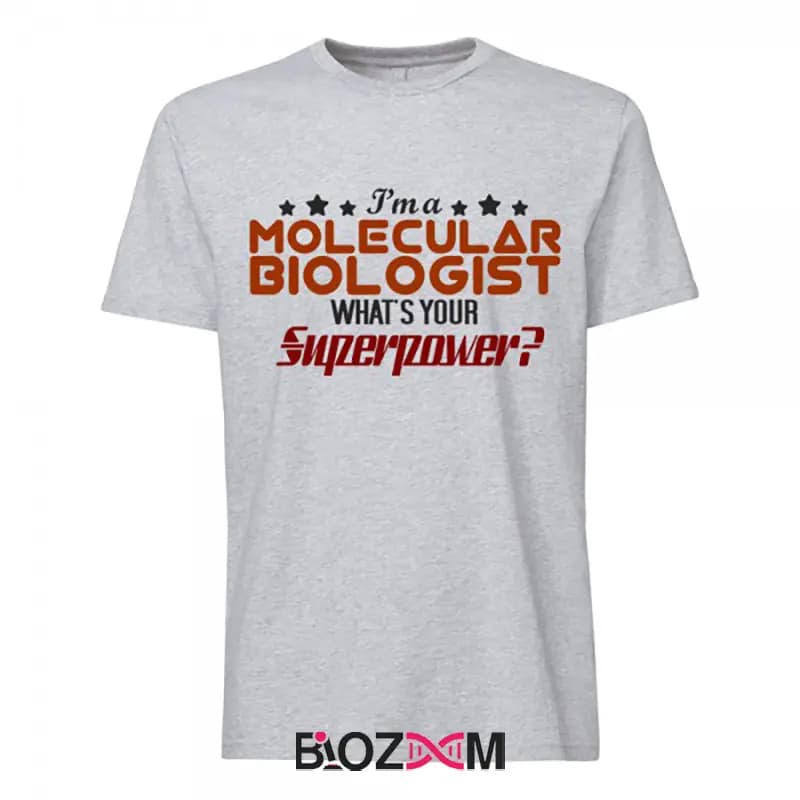 تیشرت طرح molecular biologist زیست شناسی – کد 163 — تصویر ۵