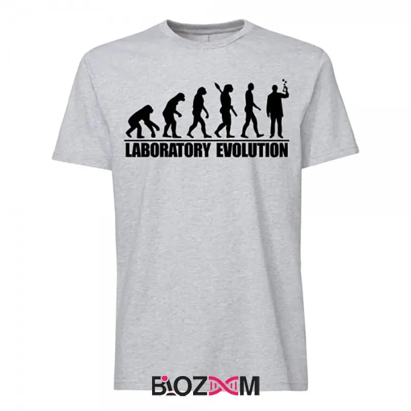 تیشرت طرح laboratory evolution علوم آزمایشگاهی – کد 106 — تصویر ۷
