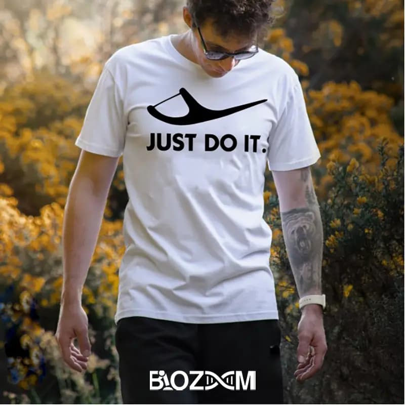 تیشرت طرح just do it دندان پزشکی – کد 102 — تصویر ۸