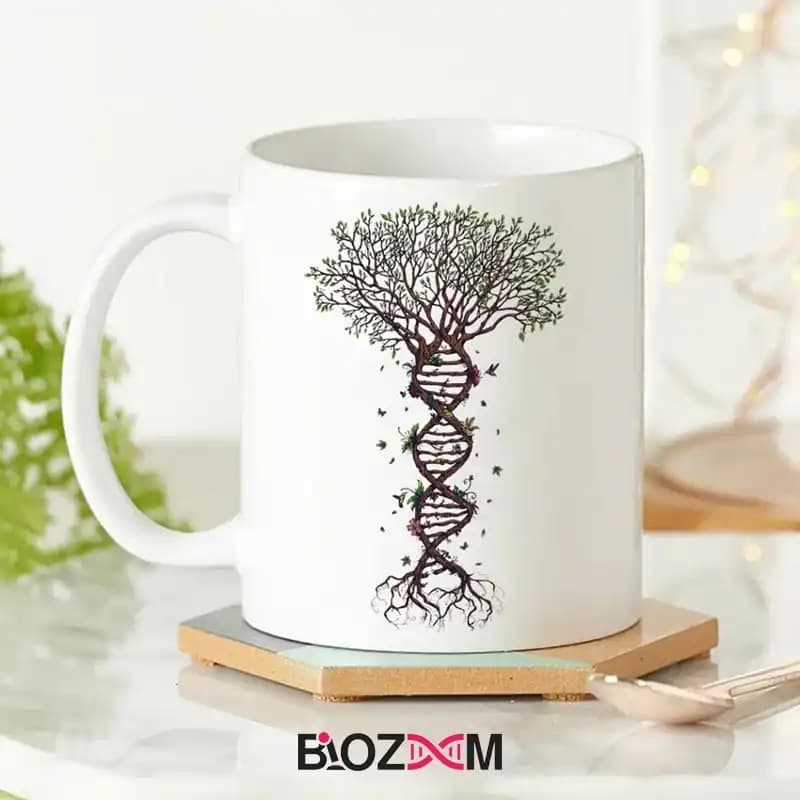 ماگ ژنتیک طرح درخت DNA – کد 111 — تصویر ۵