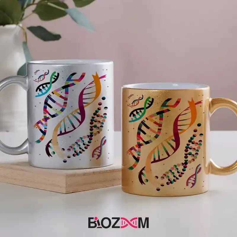 ماگ ژنتیک طرح DNA – کد 129 — تصویر ۸