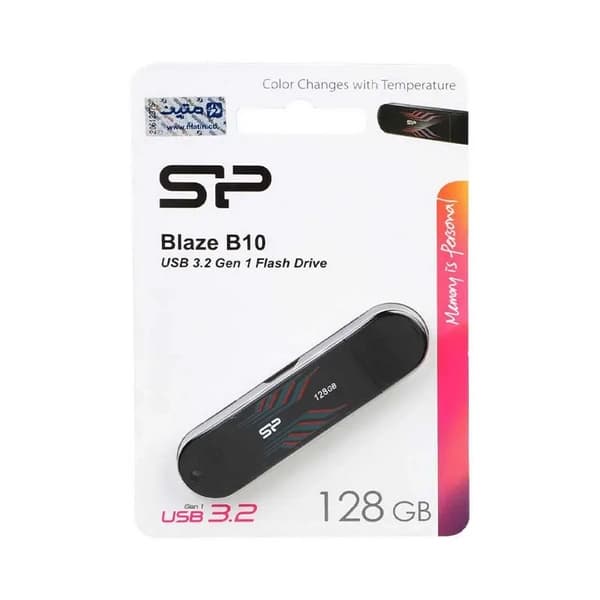 فلش مموری سیلیکون پاور Silicon Power مدل Blaze B10 ظرفیت 128 گیگابایت، رابط USB 3.2 Gen 1 — تصویر ۷