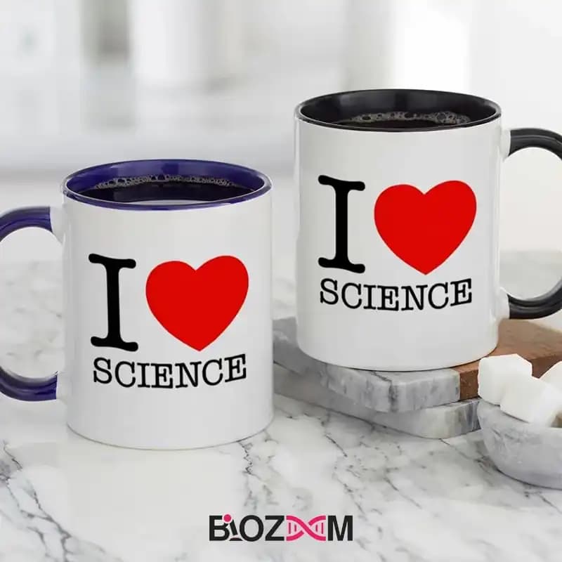 ماگ میکروبیولوژی طرح I Love science – کد 117 — تصویر ۲