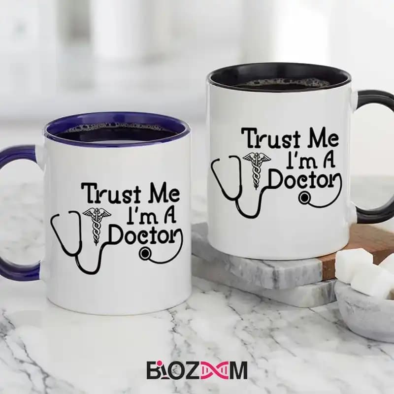 ماگ پزشکی طرح Trust me I’m a doctor – کد 103 — تصویر ۲