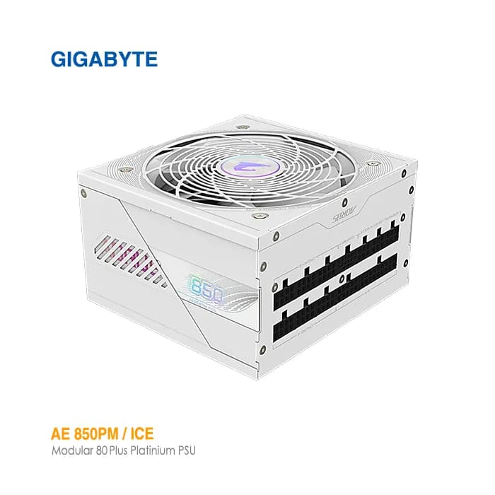 پاور 850 وات پلاتینیوم ماژولار گیگابایت AE850PM ICE — تصویر ۱۰