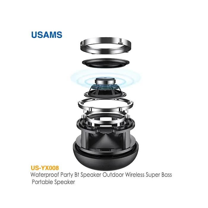 اسپیکر بلوتوثی یوسمز US-YX008 — تصویر ۳