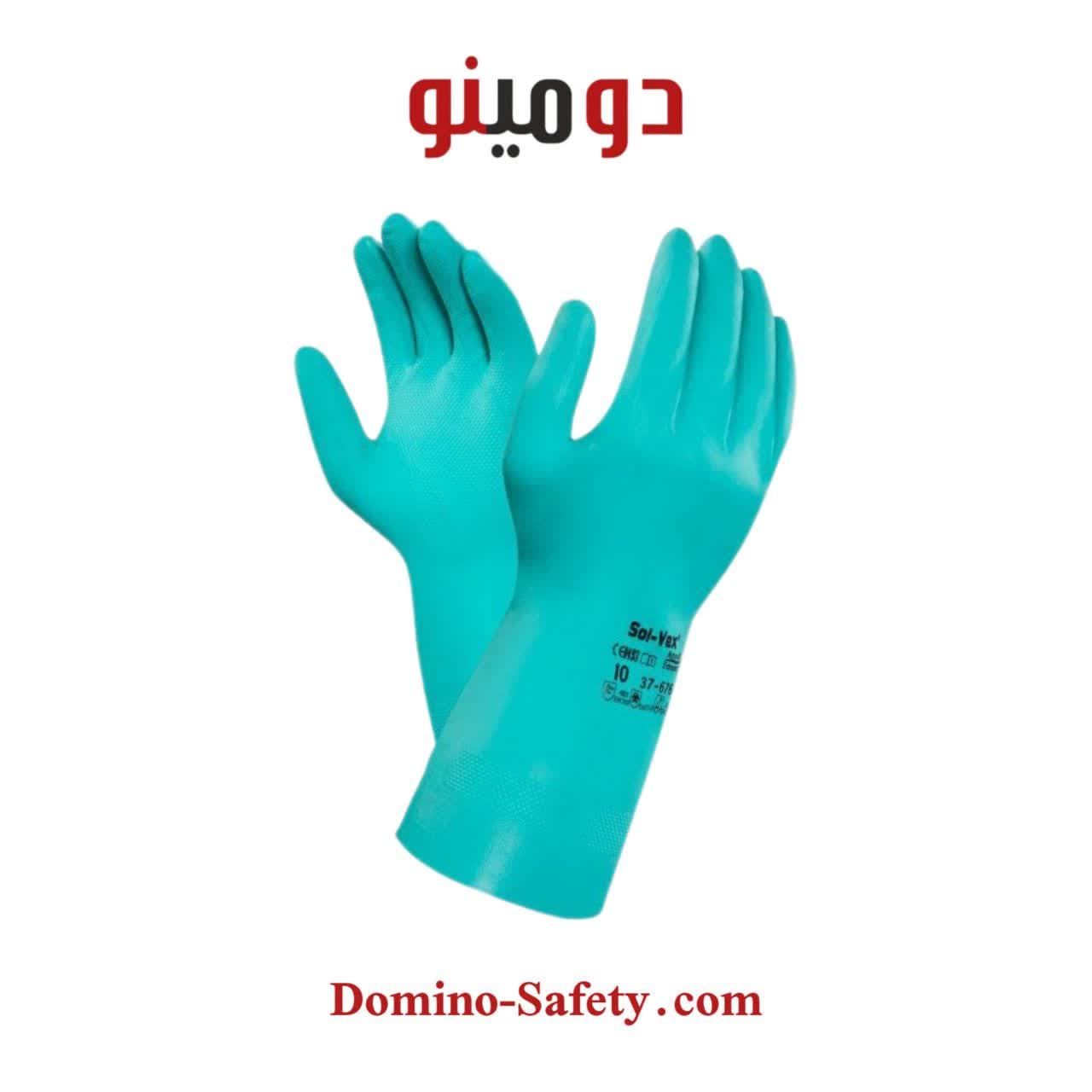 دستکش ضد حلال Ansell-37676