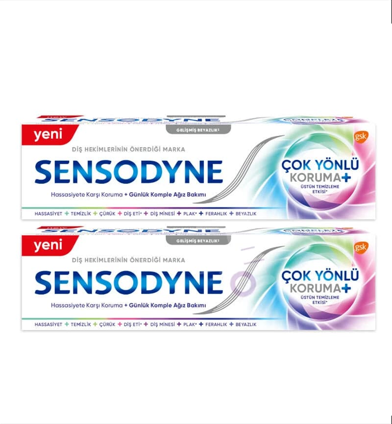 خمیردندان سنسوداین Sensodyne مدل محافظ چند جانبه 2 عددی — تصویر ۲