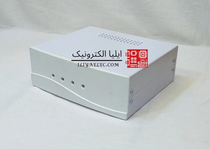 جعبه محافظ ۳ پریز فلزی با پنل پلاستیکی — تصویر ۲