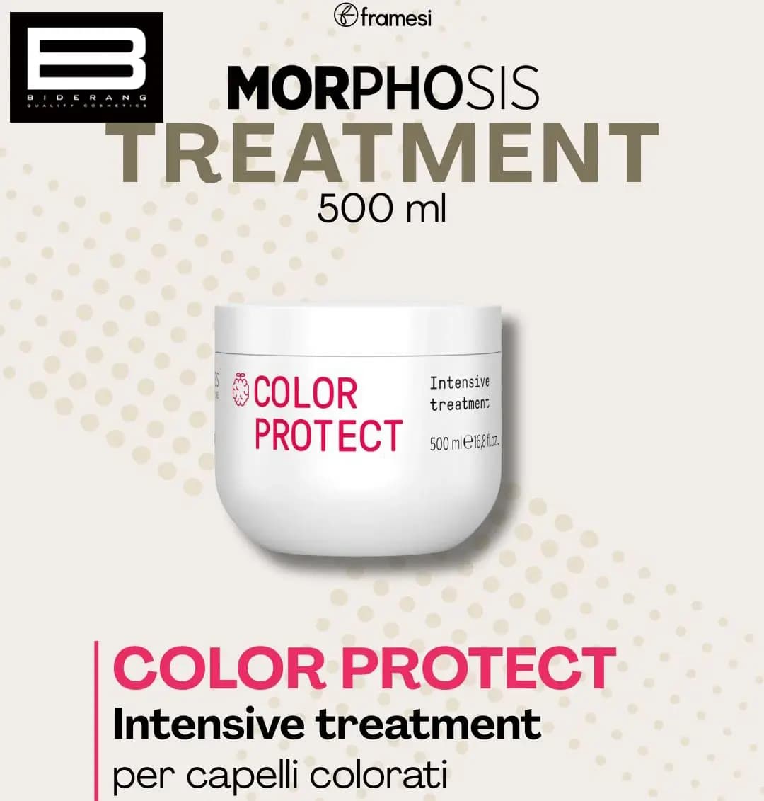 ماسک موهای رنگ شده فرامسی مدل Color Protect حجم 500ml — تصویر ۶